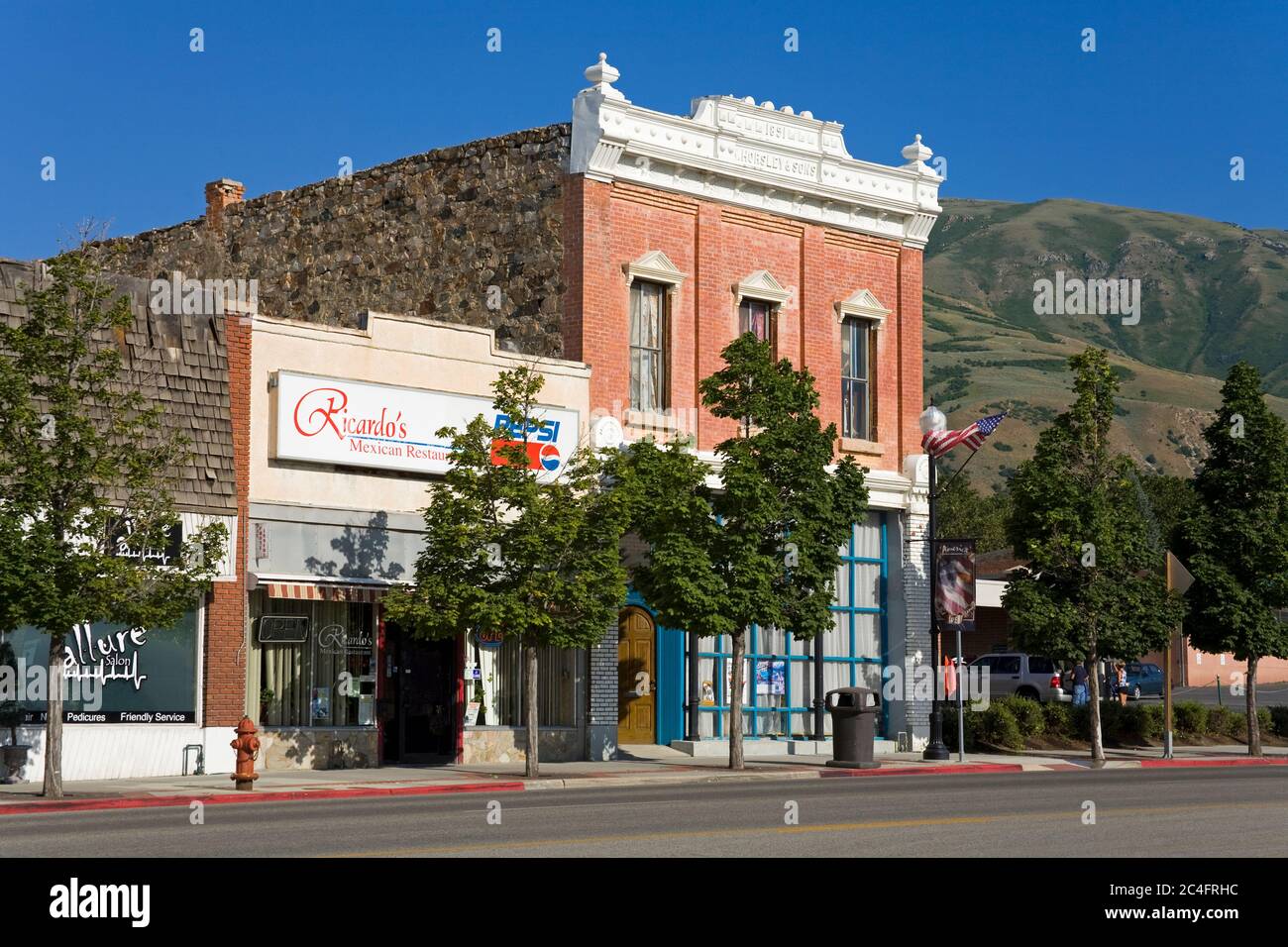 Main street brigham city utah hi-res stock photography and images - Alamy