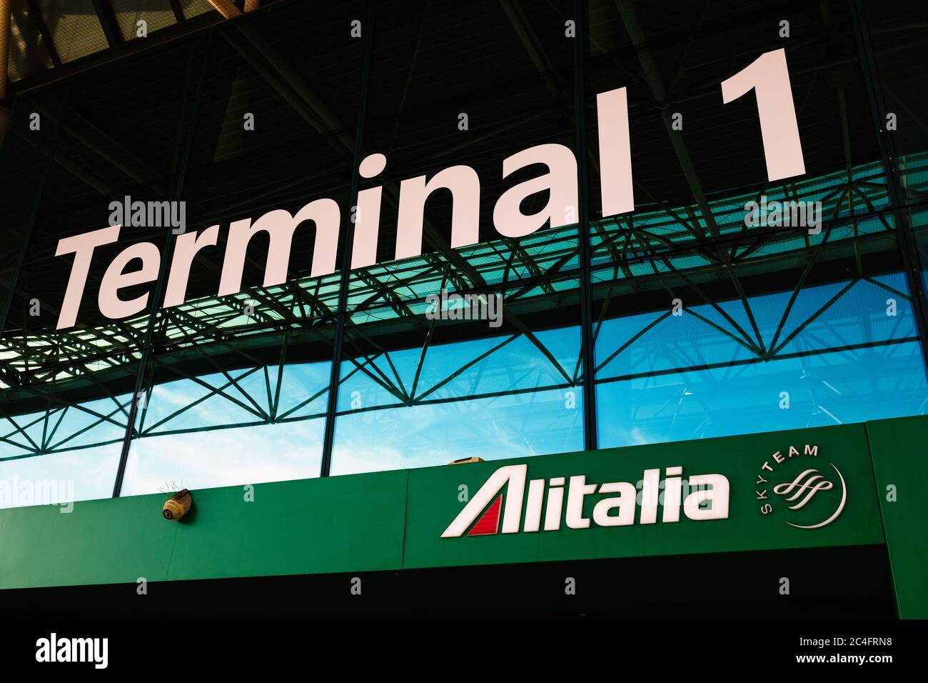 Rome Airport Terminal 1 Hi res Stock Photography And Images Alamy