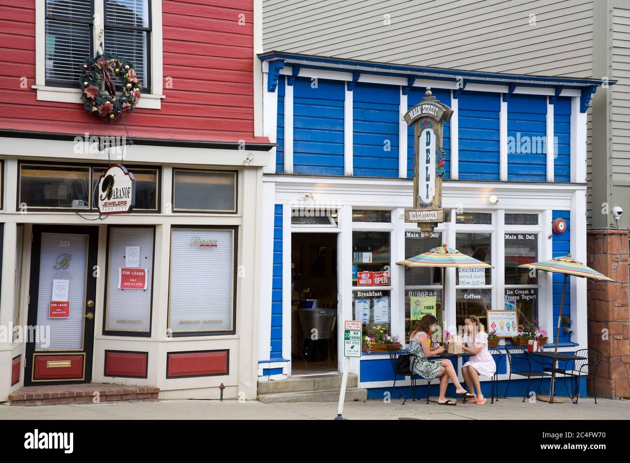 Downtown deli hires stock photography and images Alamy