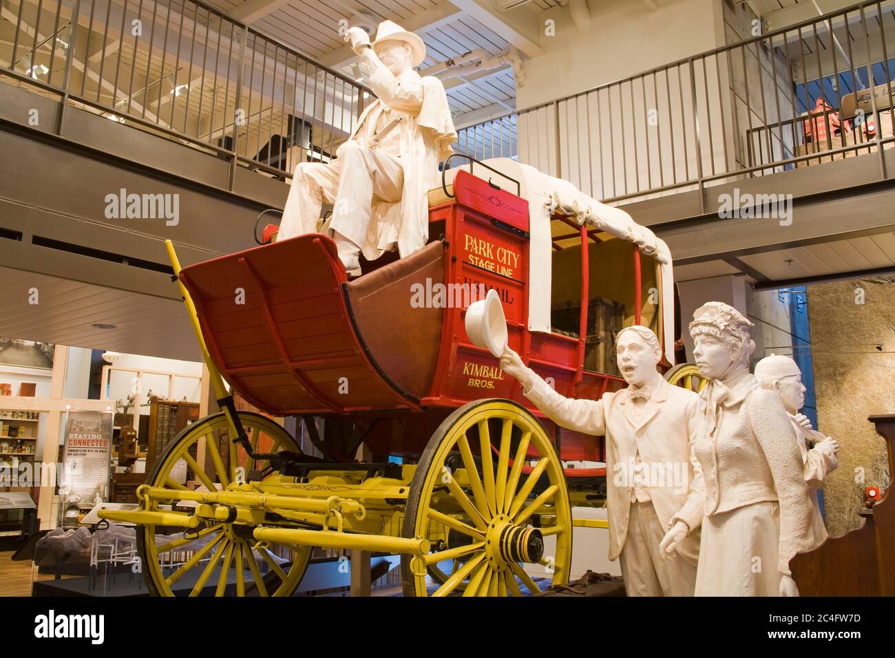 Park City Museum Territorial Jail Park City Utah Usa North