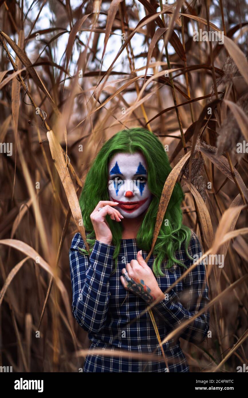 Joker girl hi-res stock photography and images - Alamy