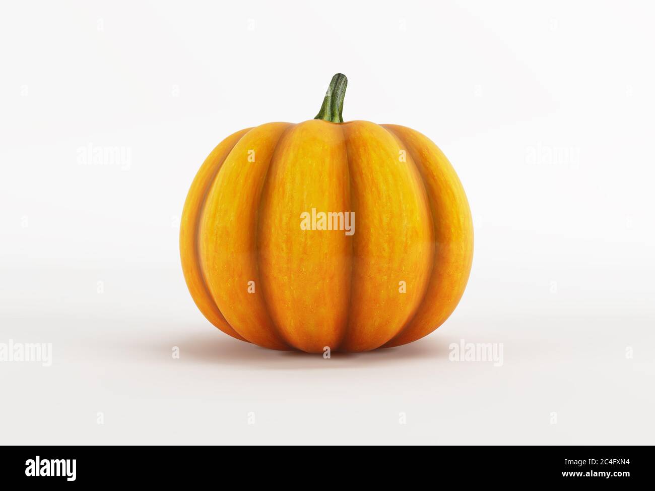 3d render of a pumpkin Stock Photo