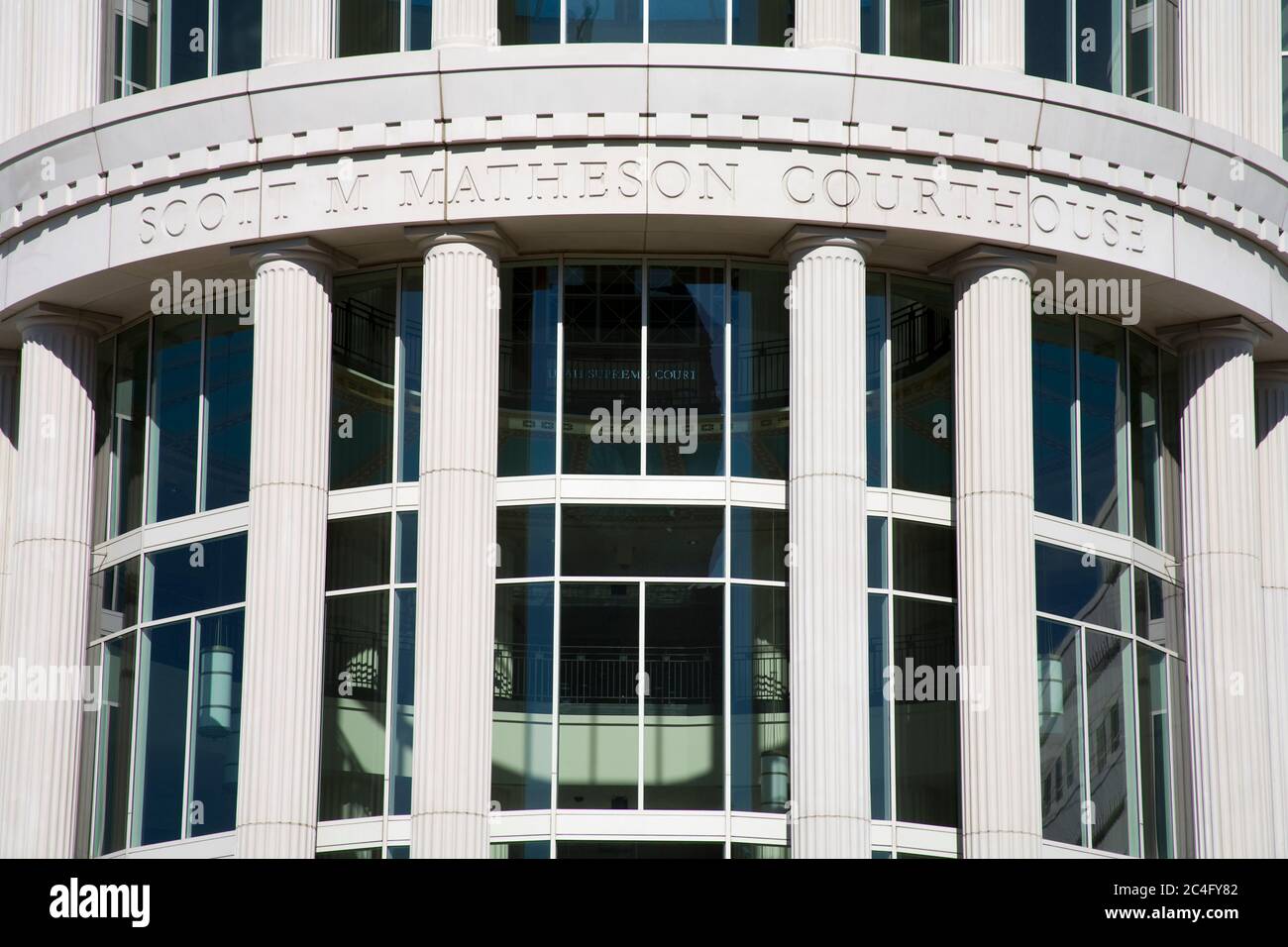 Scott M. Matheson Courthouse, Salt Lake City, Utah, USA, North America