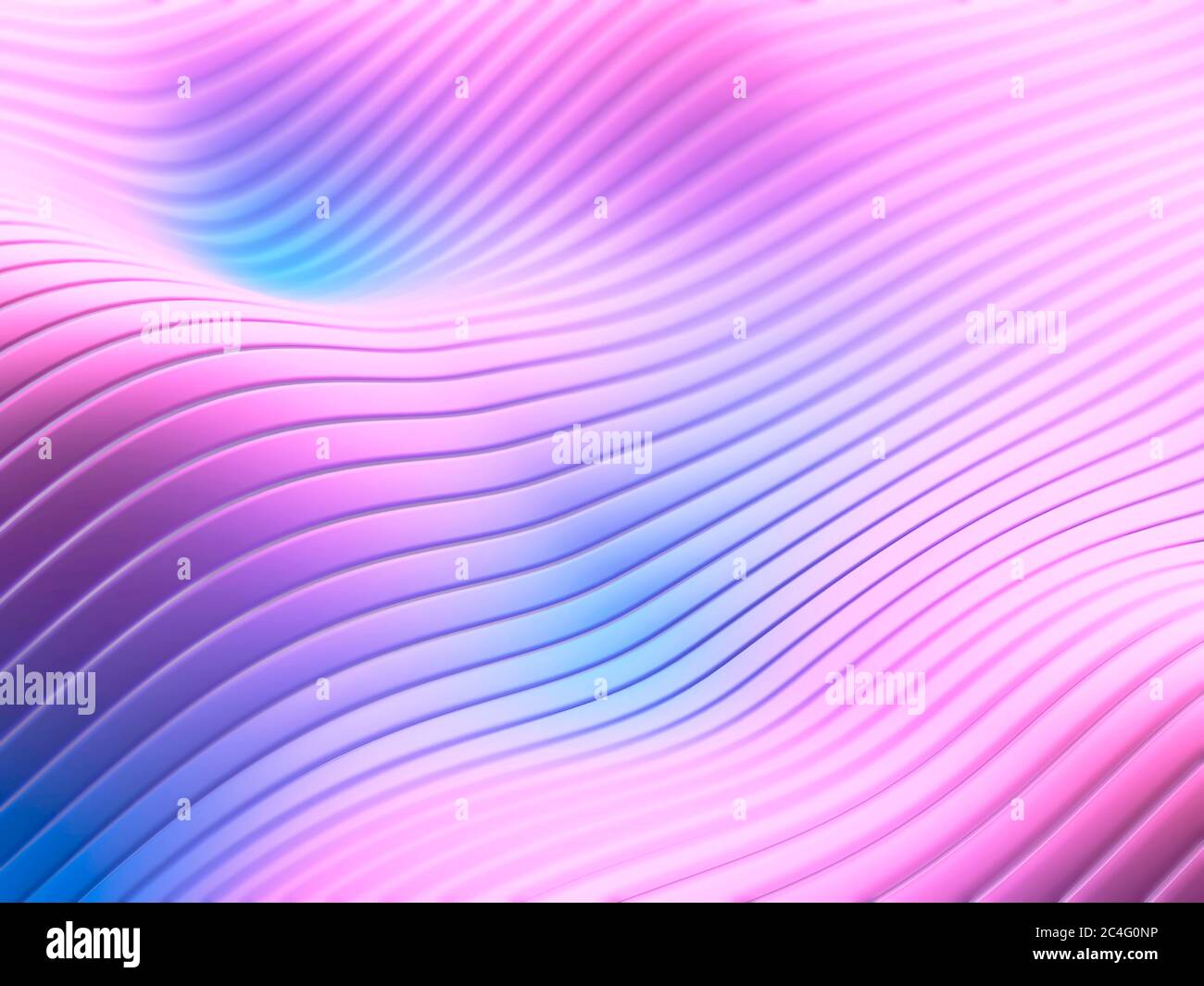 Waves, abstract illustration Stock Photo - Alamy