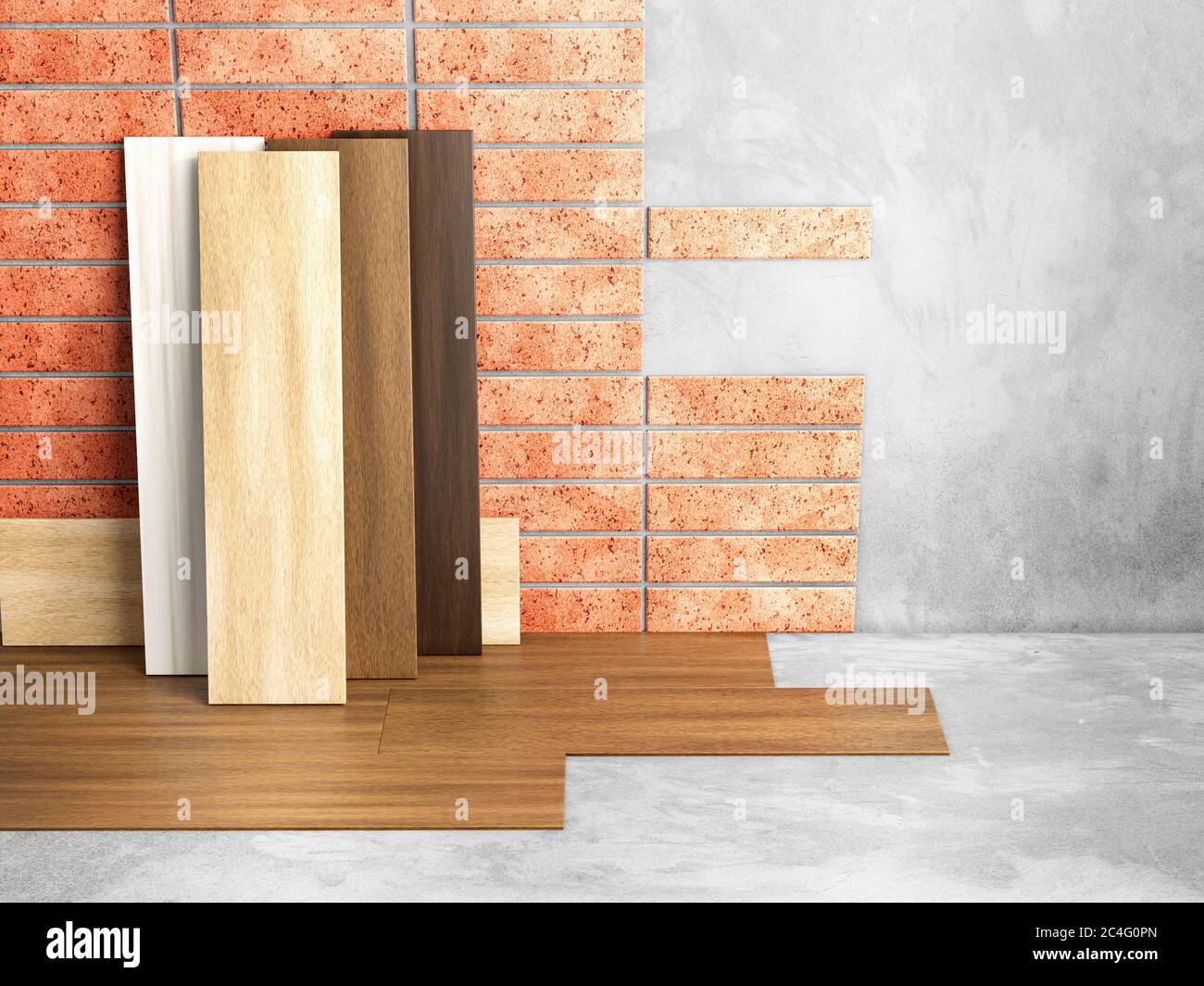 Apartment renovation, illustration Stock Photo - Alamy