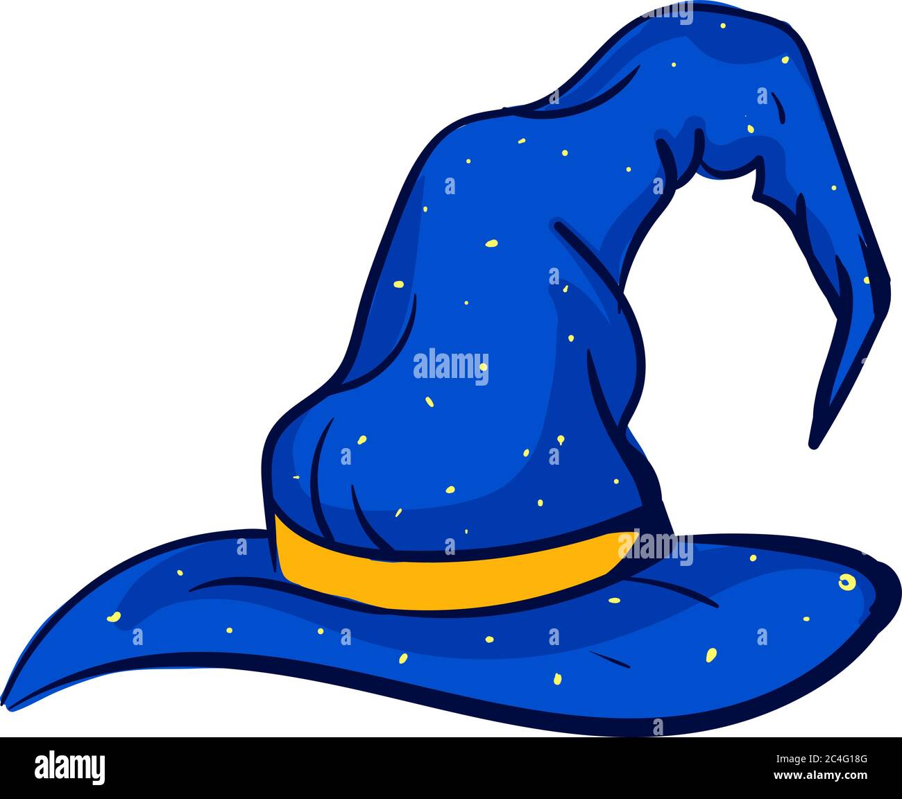 Wizard hat, illustration, vector on white background Stock Vector Image & Art - Alamy Wizard hat, illustration, vector on white background Stock Vector Image & Art - Alamy
