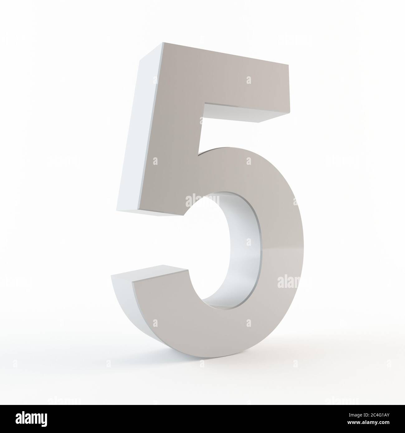 The number 5 Cut Out Stock Images Pictures Alamy