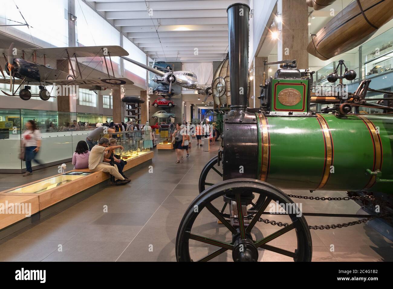The Science Museum in London Stock Photo