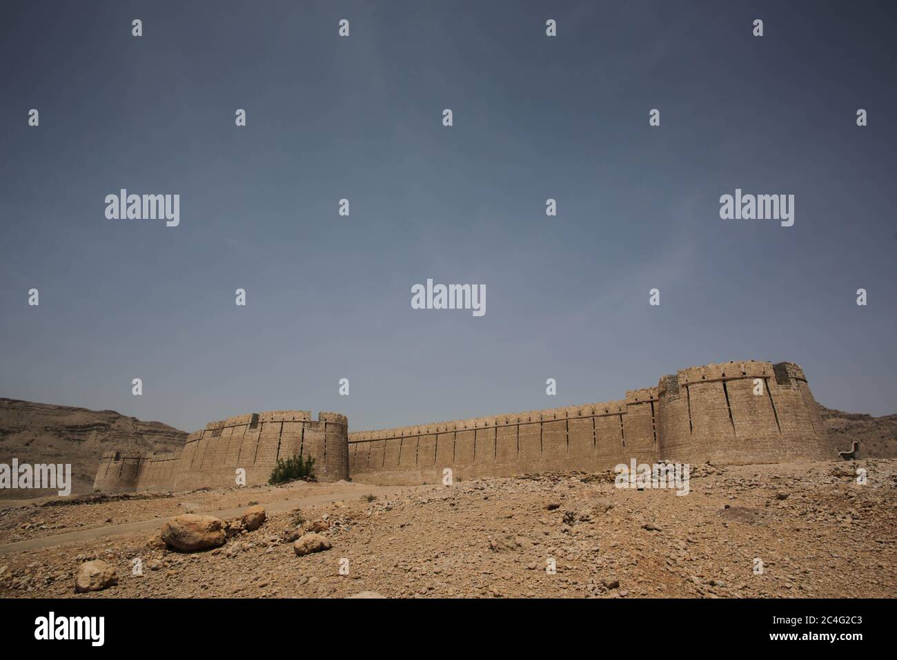 Beautiful View Of Ranikot Fort In Interior Sindh, Pakistan Stock Photo ...