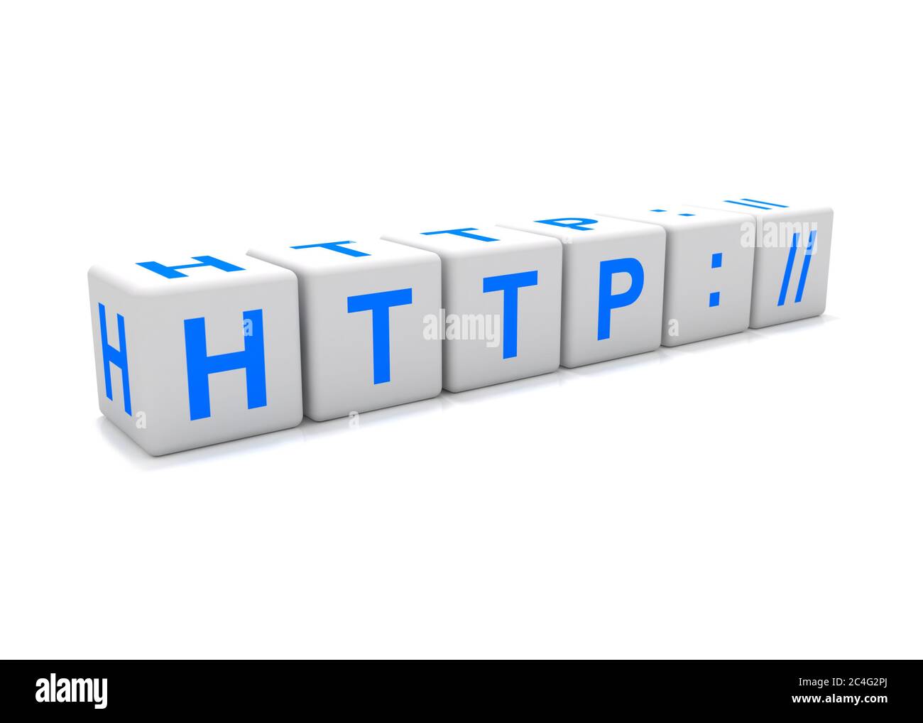 Http icon Stock Photo