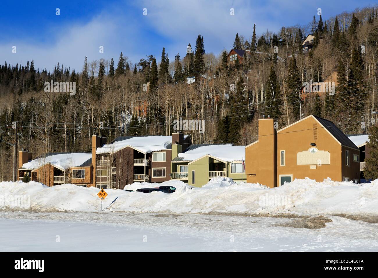 Brian Head Ski Resort, Utah, USA Stock Photo