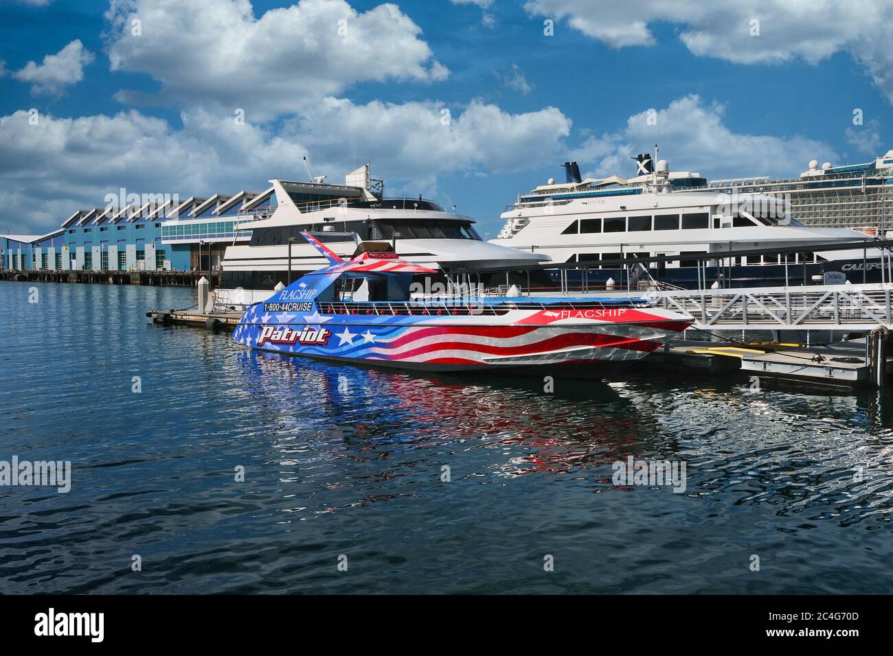 Flagship Tour Boat in San Diego Stock Photo - Alamy