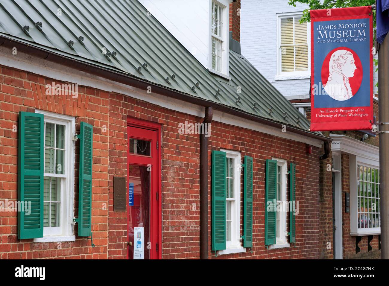 James Monroe Museum & Memorial Library, Fredericksburg, Virginia, USA