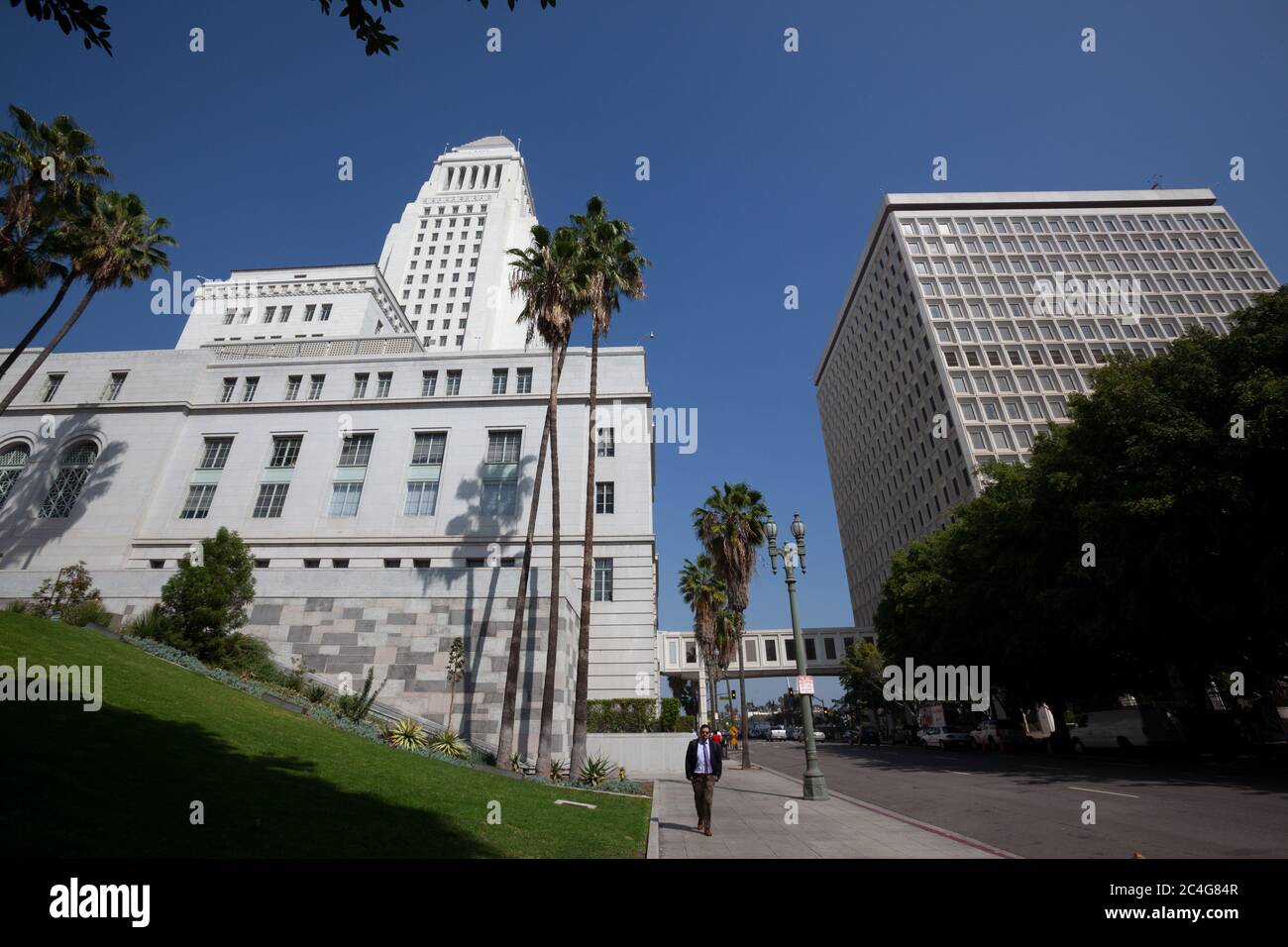 Los Angeles City Hall, Los Angeles, CA, USA Stock Photo - Alamy