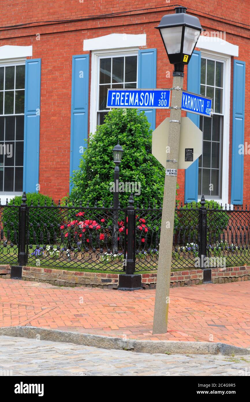Freemason Historic District, Norfolk, Virginia, USA Stock Photo Alamy