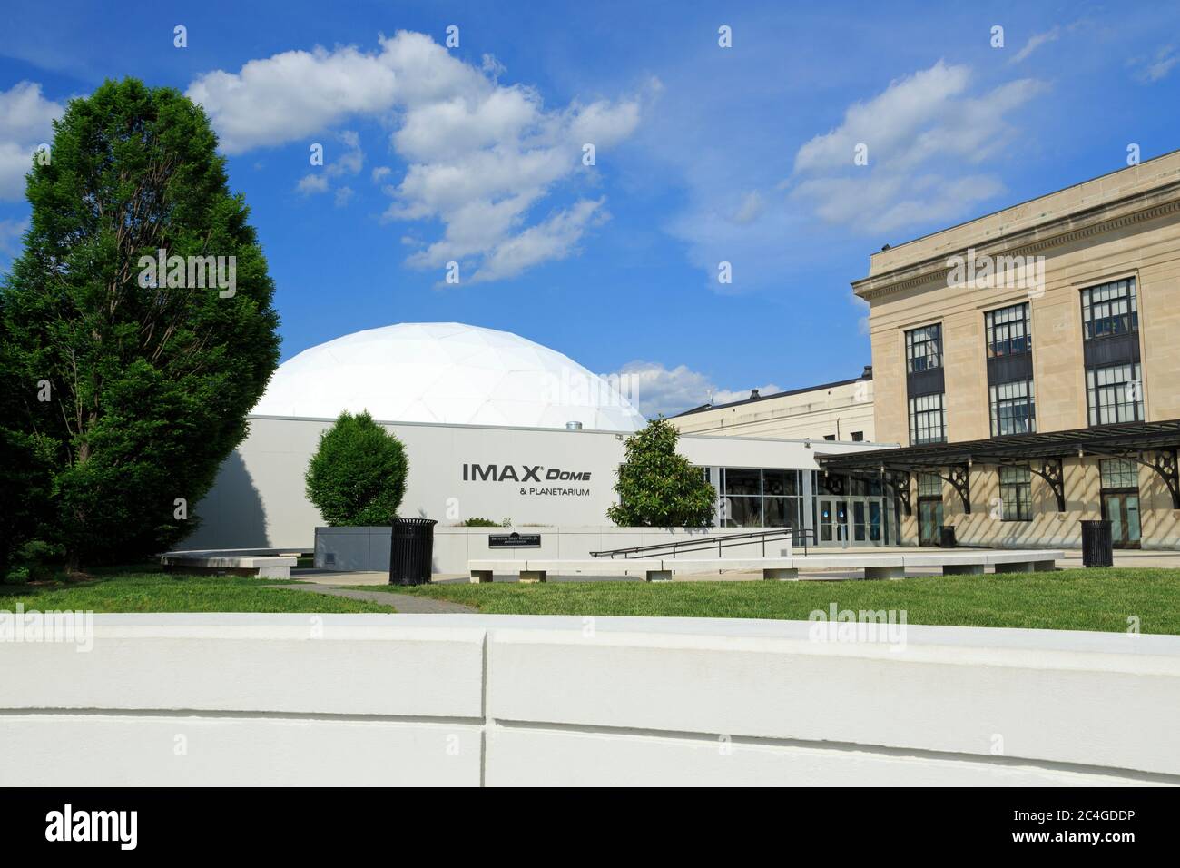 IMAX Dome At The Science Museum Richmond Virginia USA Stock Photo 