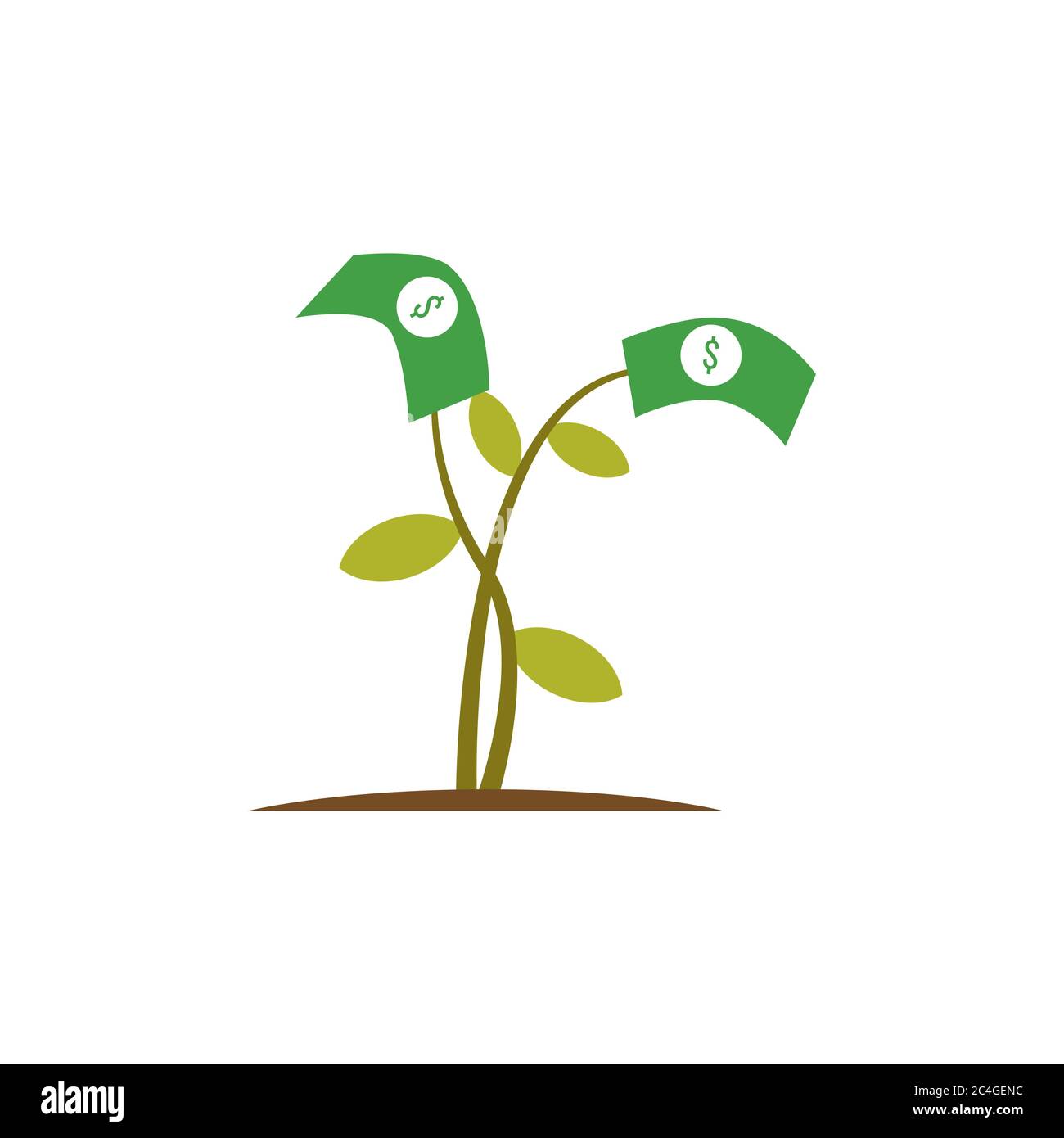 invest money vector design template illustration Stock Vector Image ...