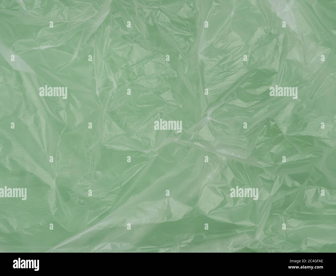 The texture of crumpled cellophane film. Abstract the image. Stock Photo