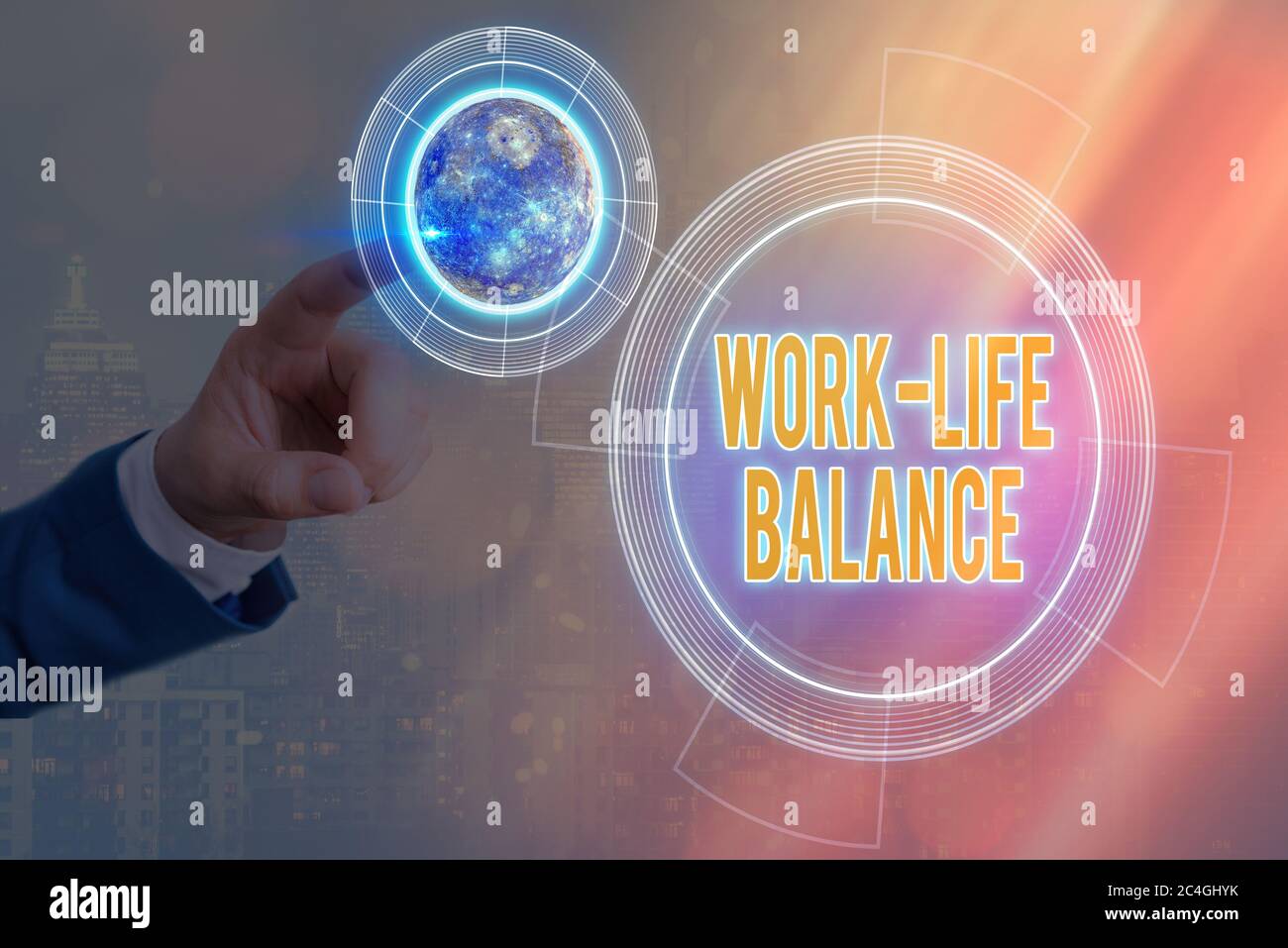 Conceptual hand writing showing Work life Balance. Concept meaning ...