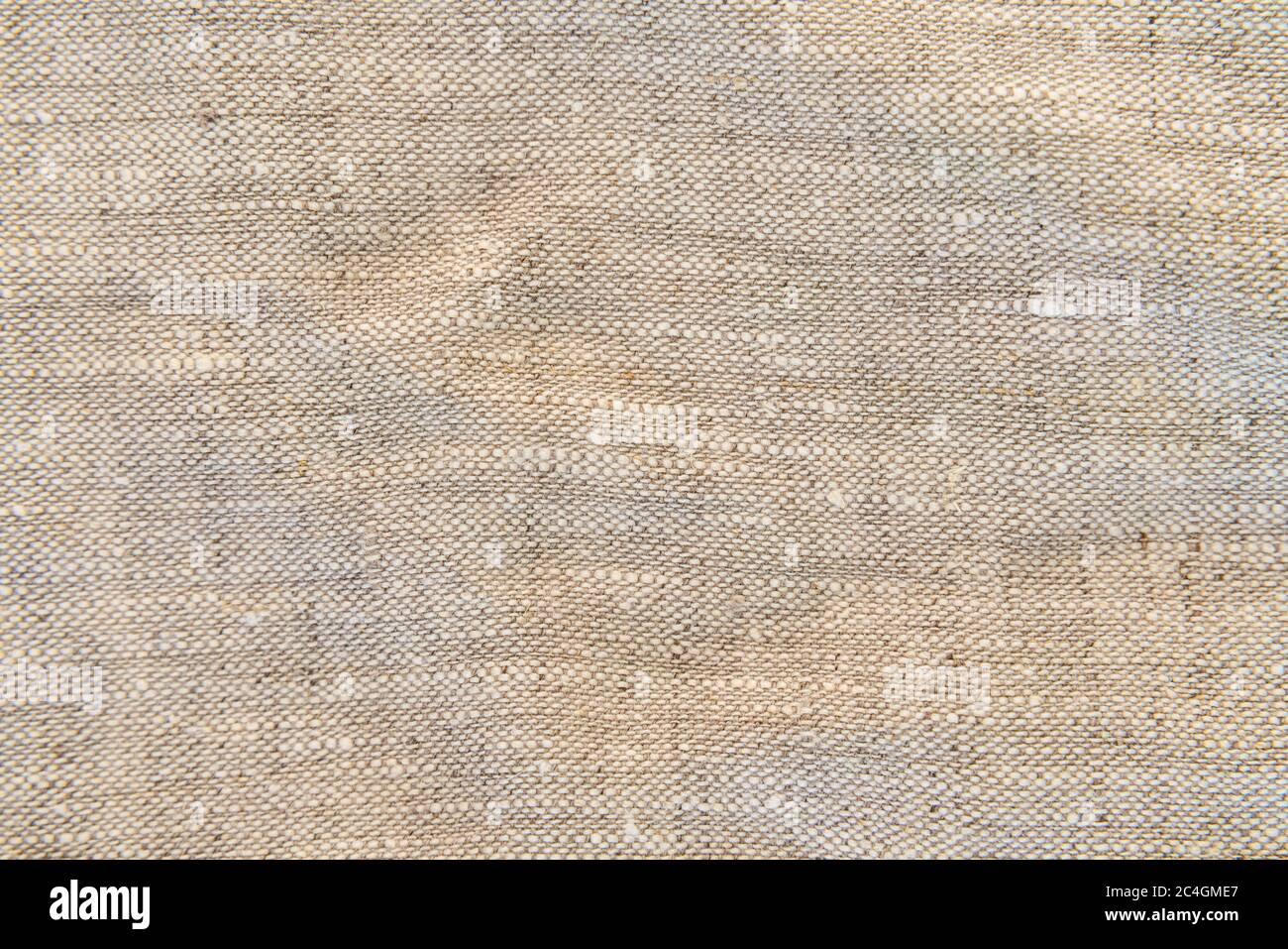 light natural linen texture for the background. natural fabric linen texture for design. sackcloth textured. White Canvas for Background. Image has Stock Photo