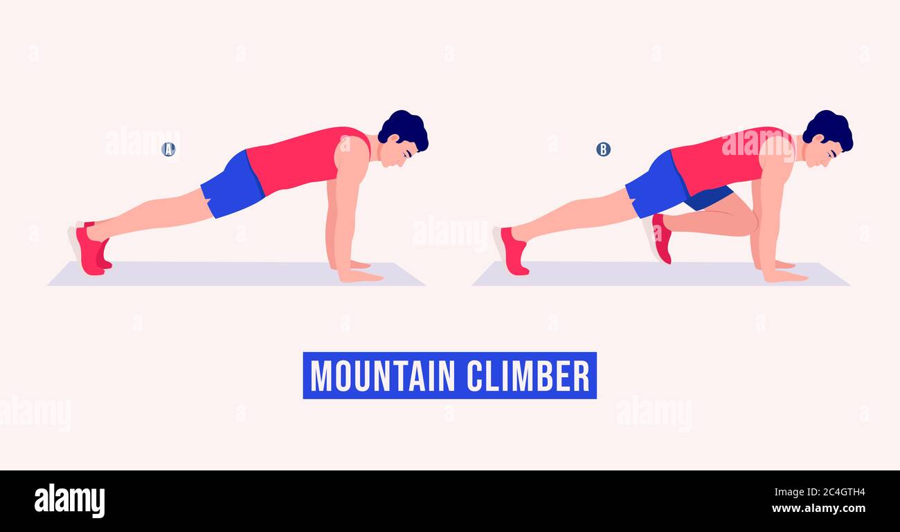 Wall mountain climbers exercise new arrivals