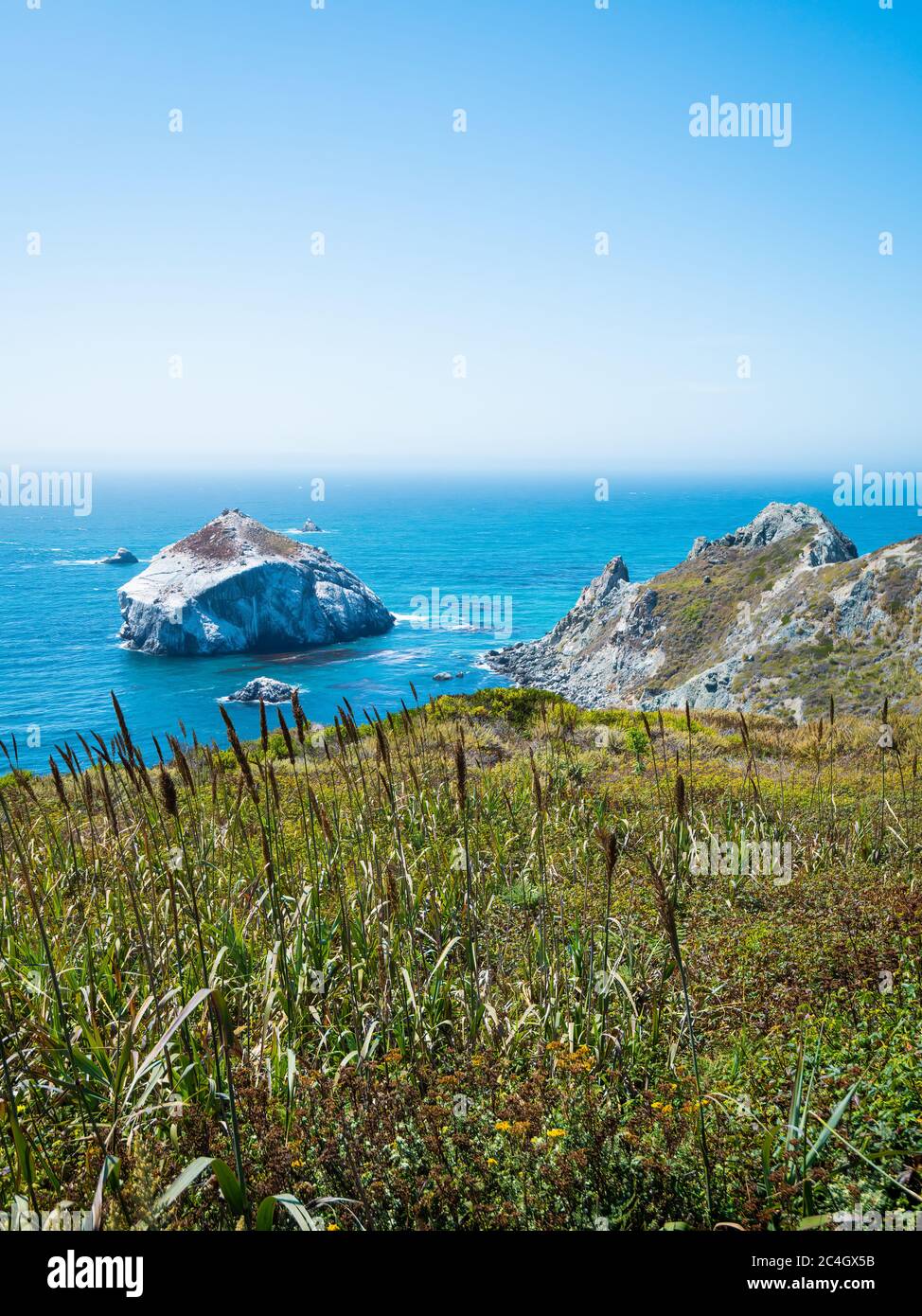 Highway 1, and Big Sur coast of California California Stock Photo - Alamy