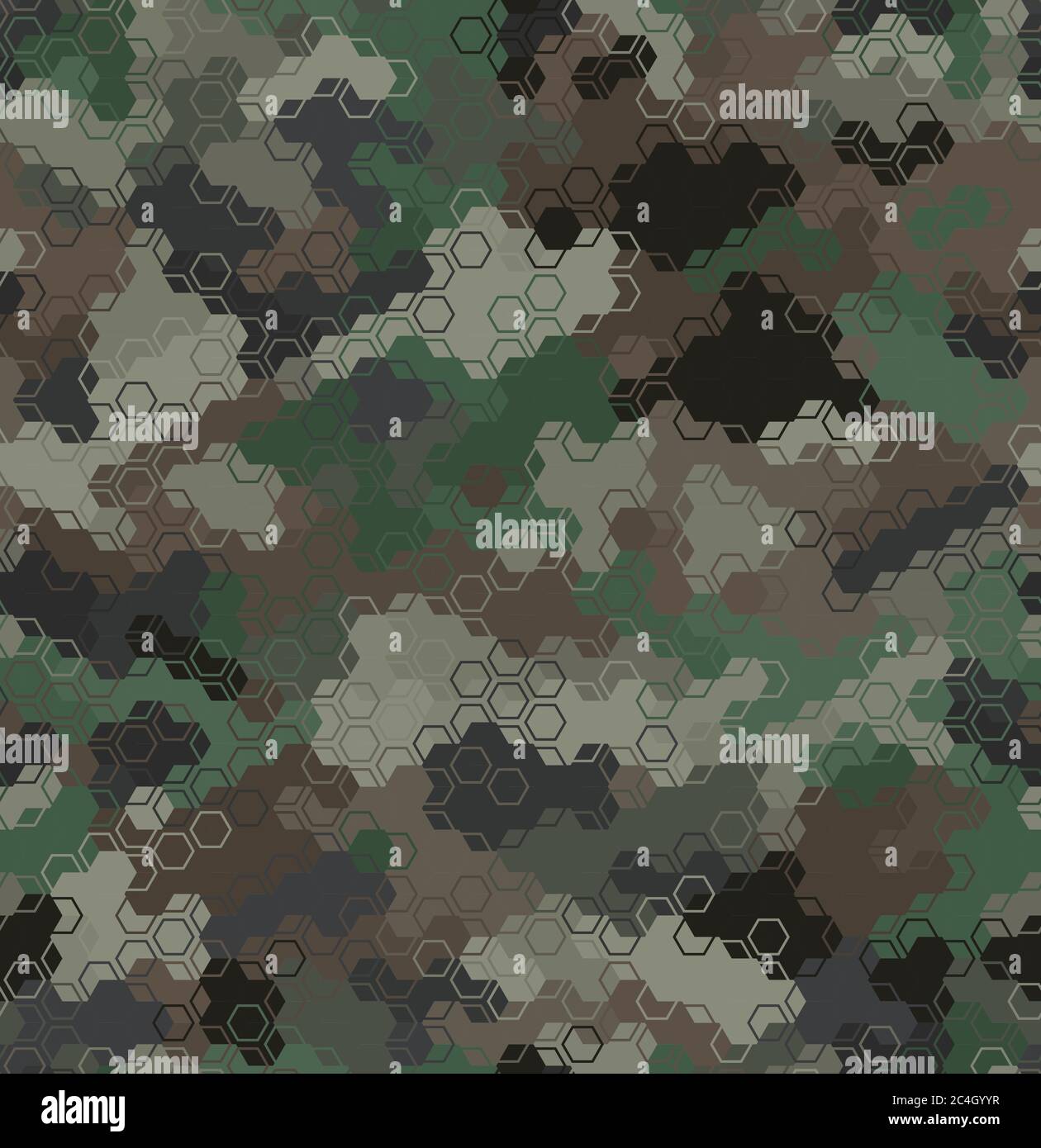 Texture military camouflage seamless pattern. Abstract army vector ...