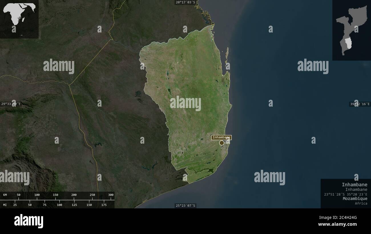 Mapa Inhambane Inhambane map hi-res stock photography and images - Alamy