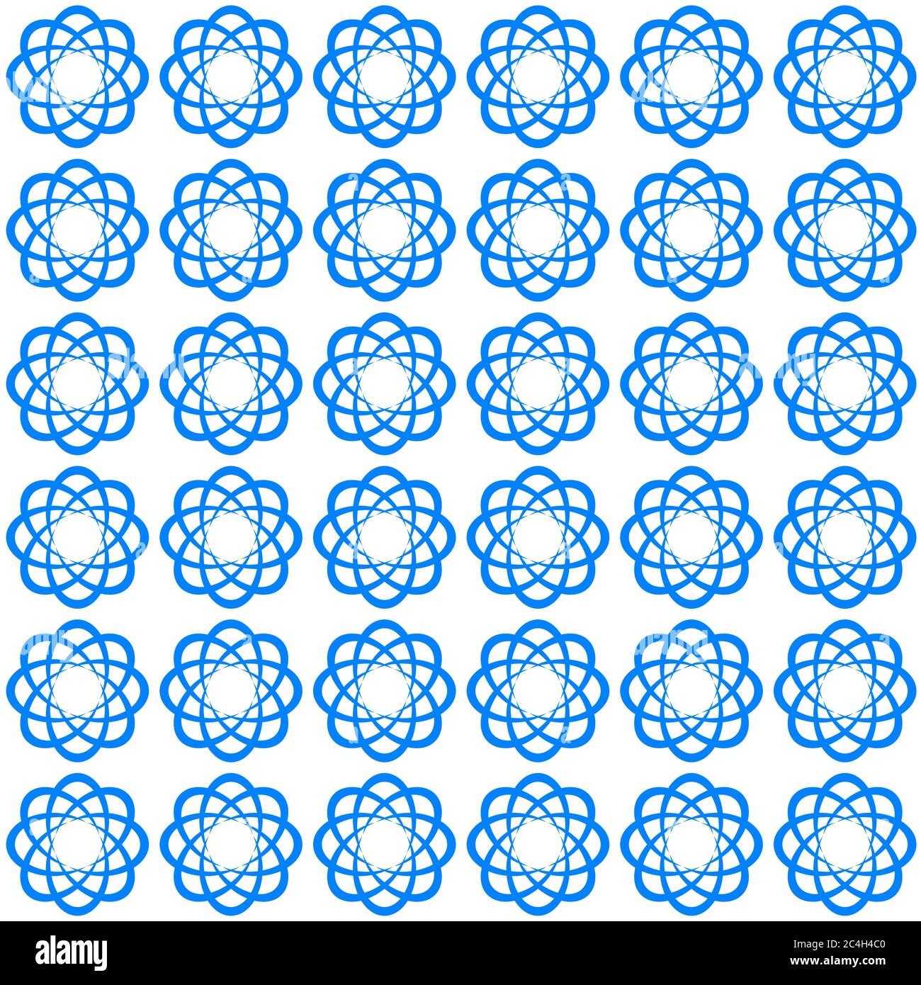 Mathematic Shapes Repetitive Pattern Illustration with repetitive geometric shapes covering the background ...