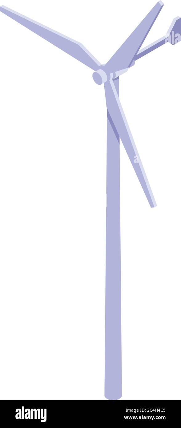 Wind turbine tower icon, isometric style Stock Vector Image & Art - Alamy