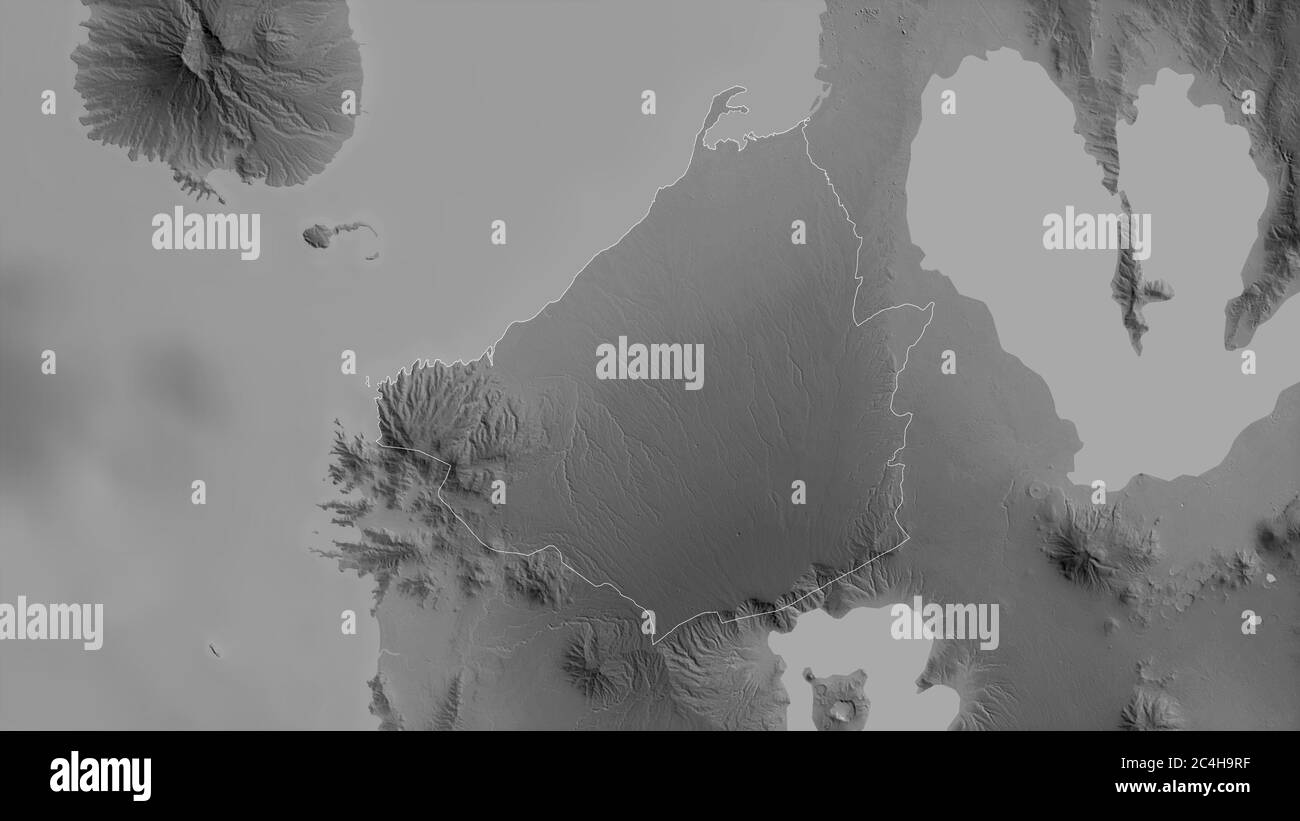 Cavite, Province Of Diagram Showing The Location Of The
