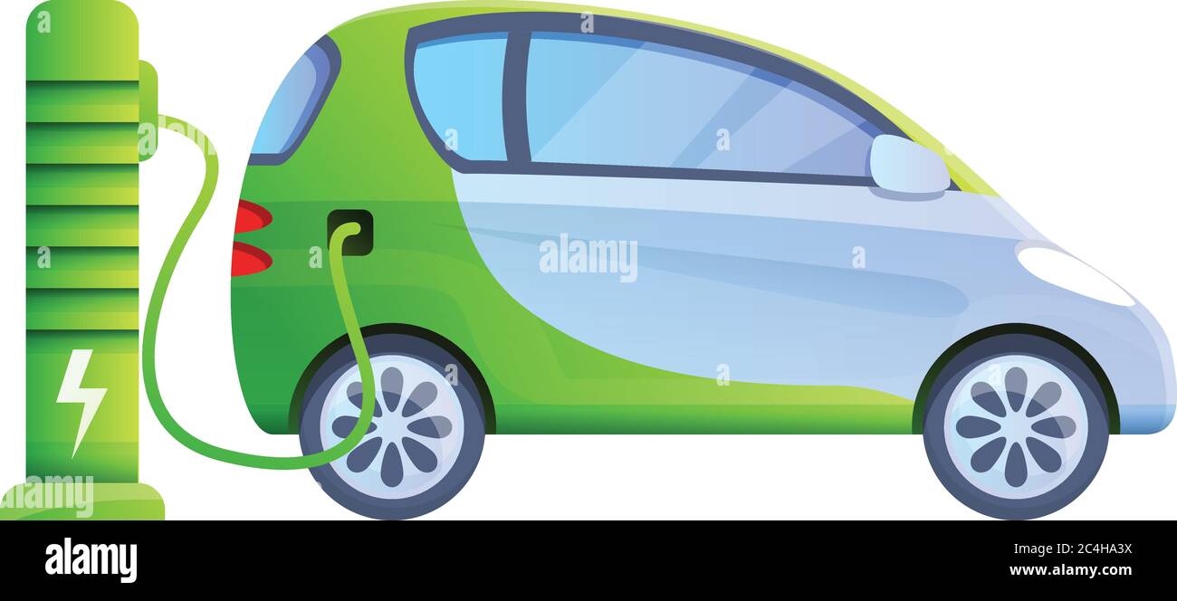 Plug hybrid car icon. Cartoon of plug hybrid car vector icon for web design  isolated on white background Stock Vector Image & Art - Alamy