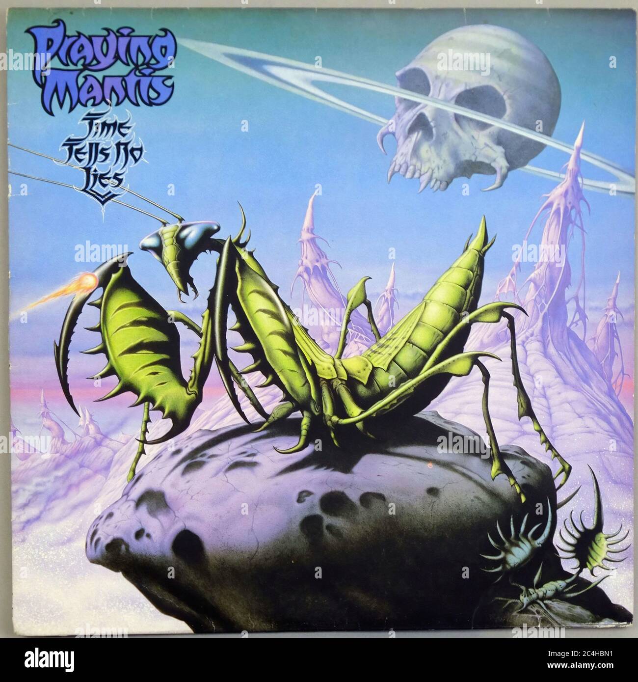 Praying Mantis Time Tells No Lies Nwobhm 12'' Lp Vinyl - Vintage