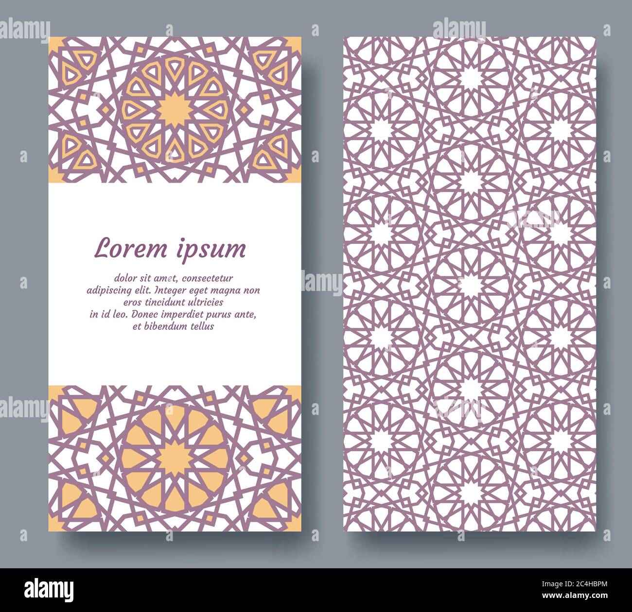 Arabic card for invitation, celebration, save the date, wedding ...