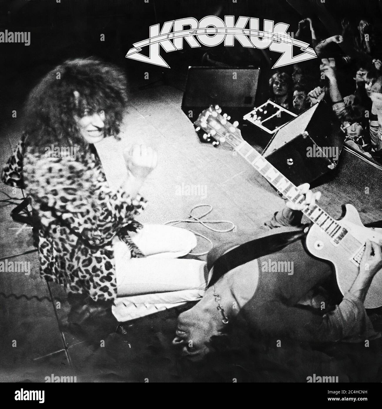 Krokus Metal Rendez-Vous 12'' Vinyl Lp - 01 Vintage Cover Stock Photo -  Alamy