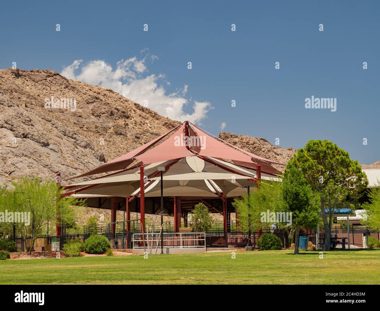 Sunny view of the playground at lone mountain, Las Vegas, Nevada Stock  Photo - Alamy