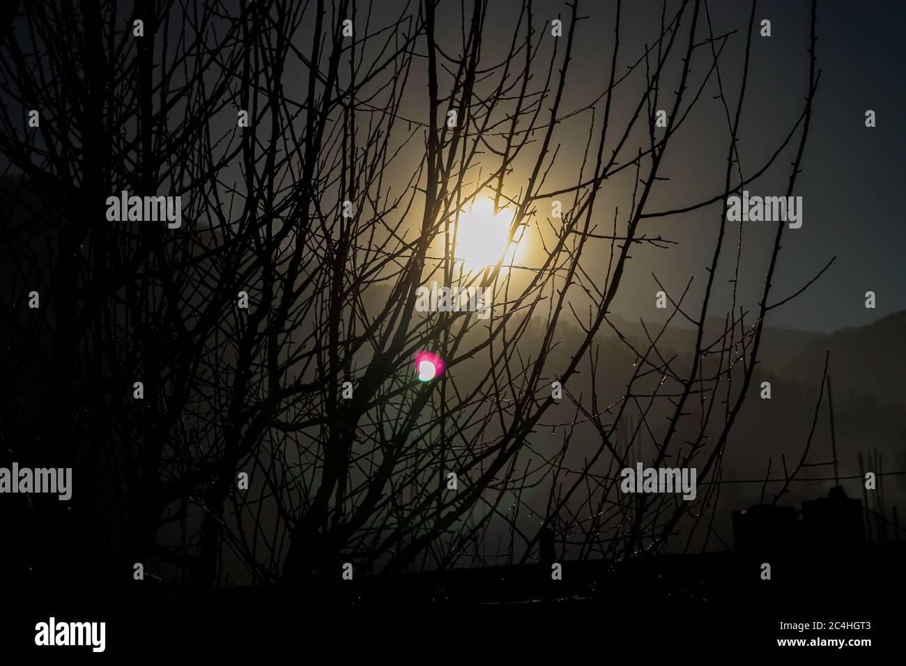 Lens flare circle hi-res stock photography and images - Alamy