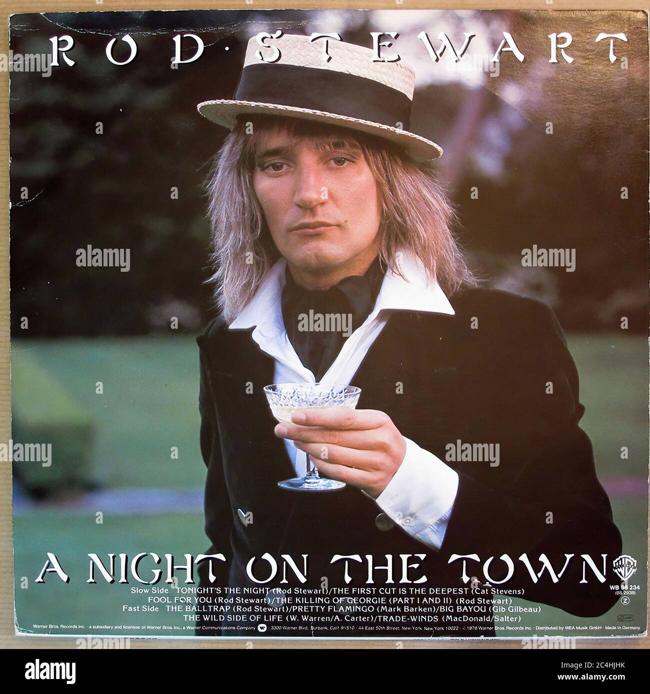 A night on the town rod stewart hi-res stock photography and