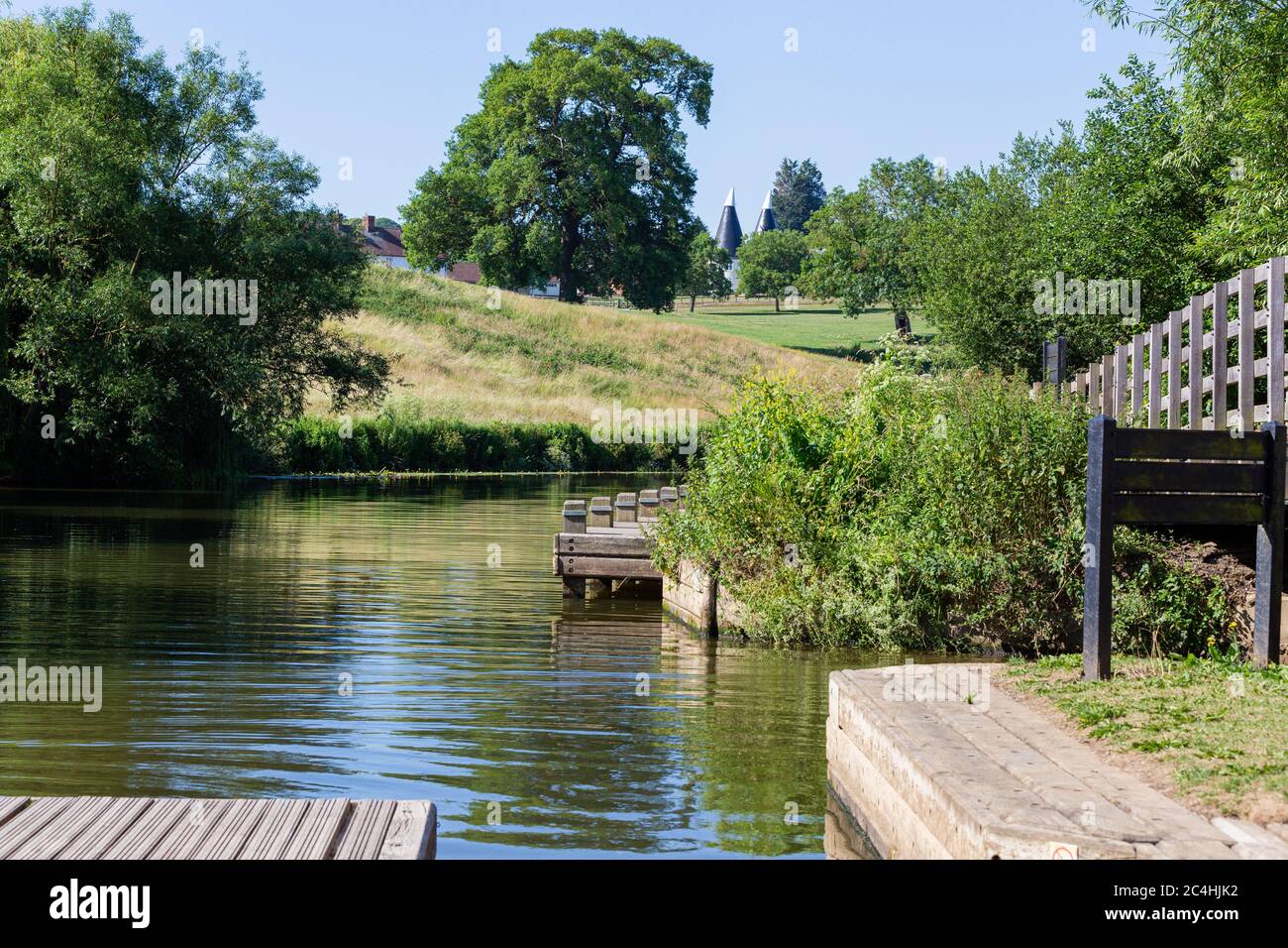 Teston countryside hi-res stock photography and images - Alamy