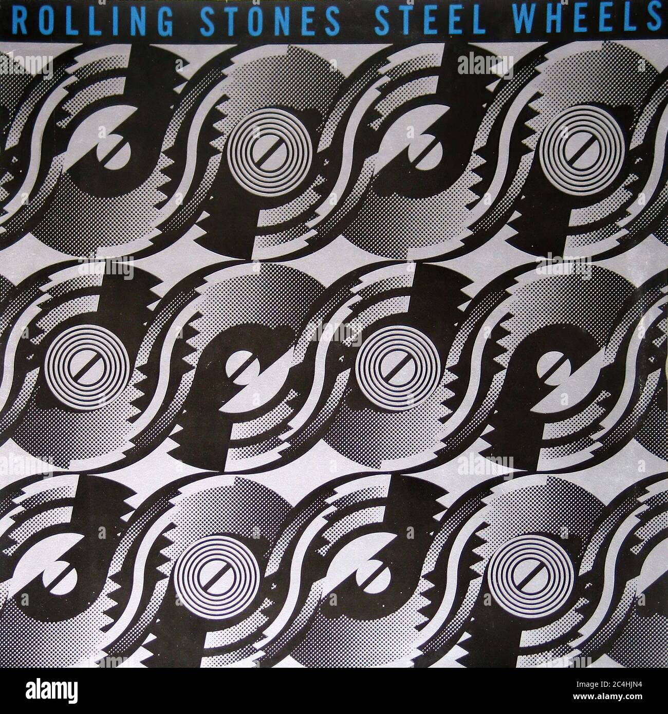 Rolling Stones Steel Wheels 12'' Vinyl Lp - Vintage Record Cover Stock  Photo - Alamy