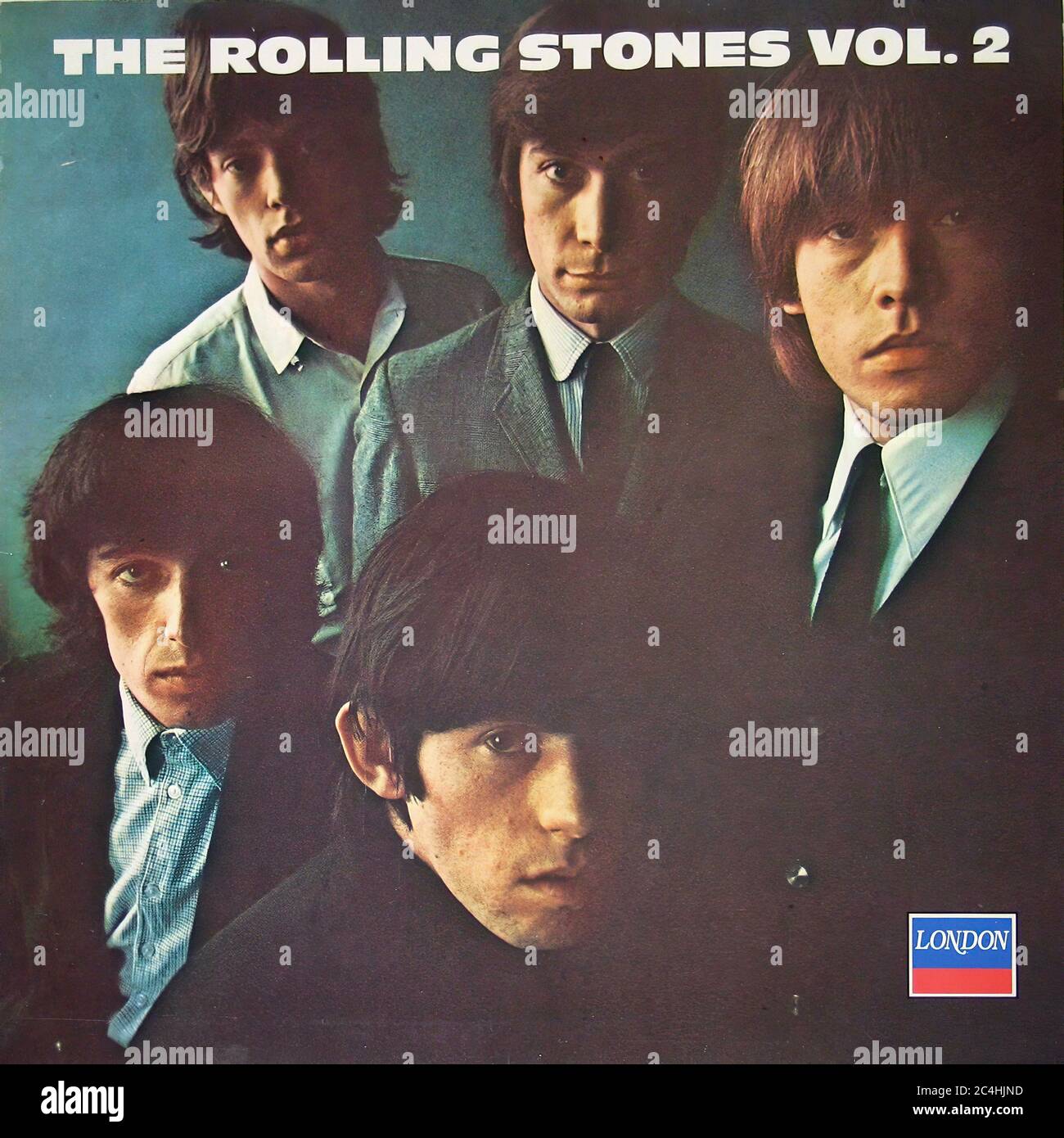 Rolling Stones No 2 Vol 2 12'' Vinyl Lp - Vintage Record Cover Stock Photo  - Alamy