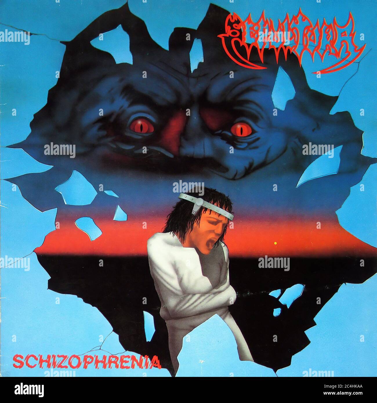 Sepultura Schizophrenia 12'' Vinyl Lp - Vintage Record Cover Stock