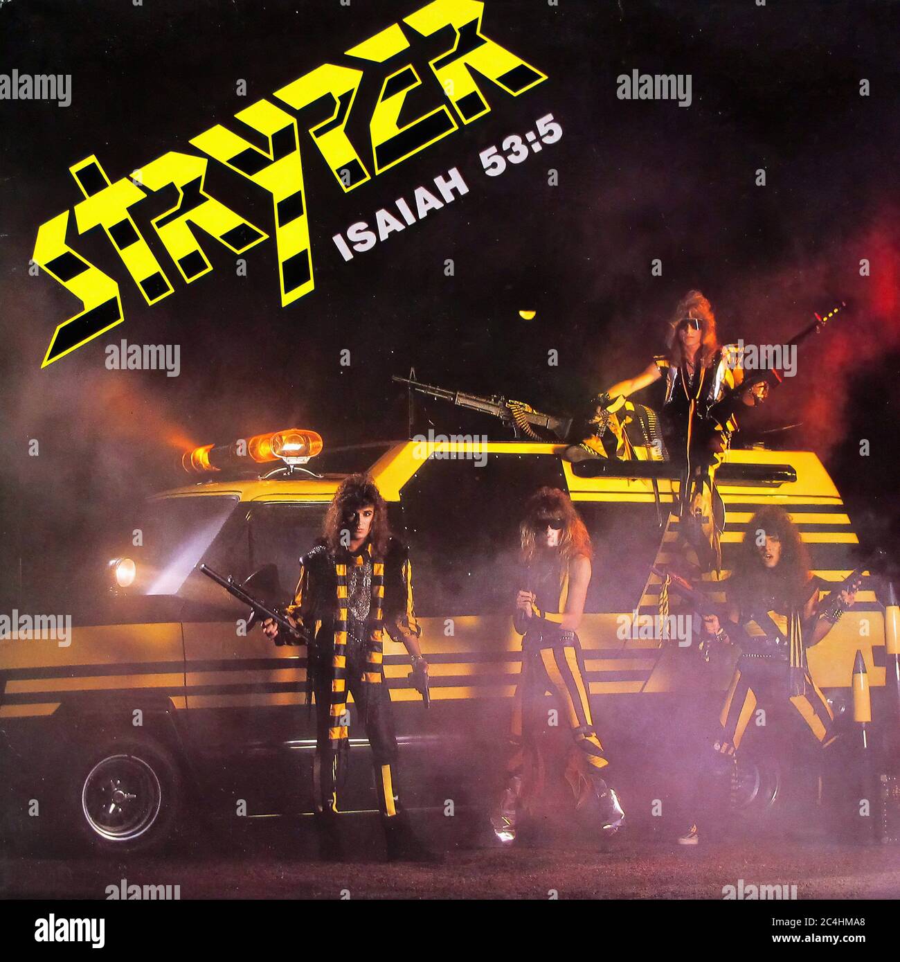 Stryper Soldiers Under Command 12'' Vinyl Lp - Vintage