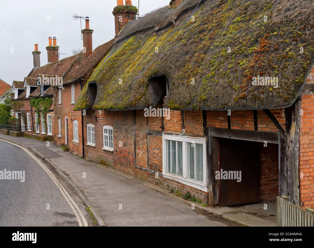 Creel Cottage, The Borough, Downton, Wiltshire, UK 18th century (left