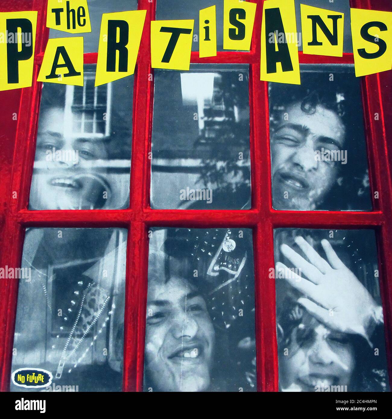 The Partisans St Self Titled Orig No Future 12'' Lp Vinyl - Vintage Record Cover Stock Photo