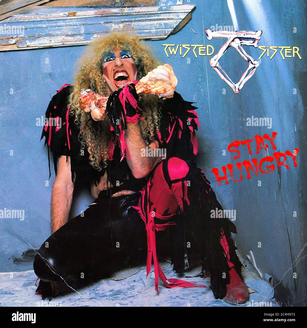 Twisted Sister Stay Hungry France 12'' Lp Vinyl - Vintage Record Cover ...
