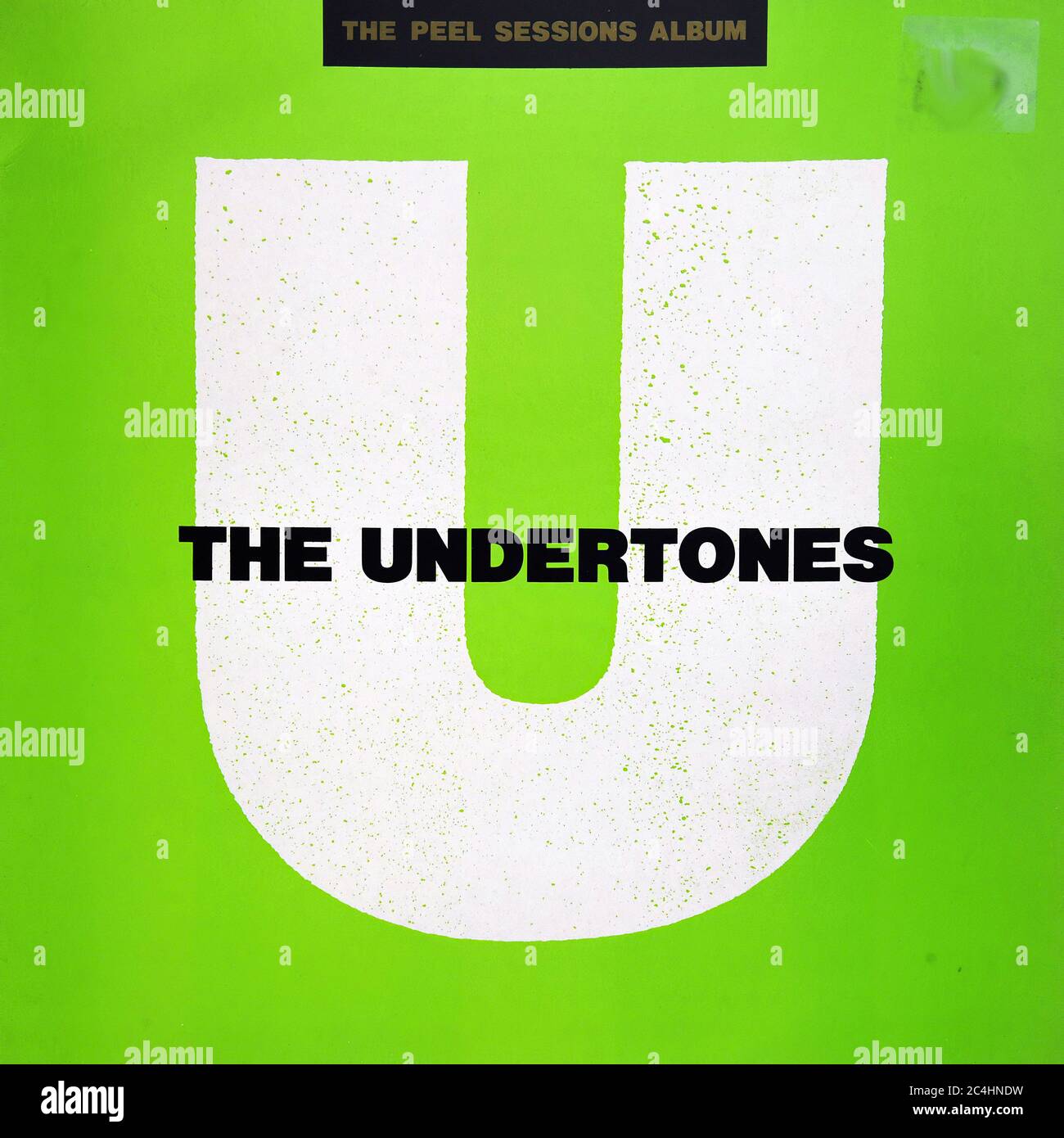 Undertones the Peel Sessions Strange Fruit 12'' Lp Vinyl - Vintage Record Cover Stock Photo