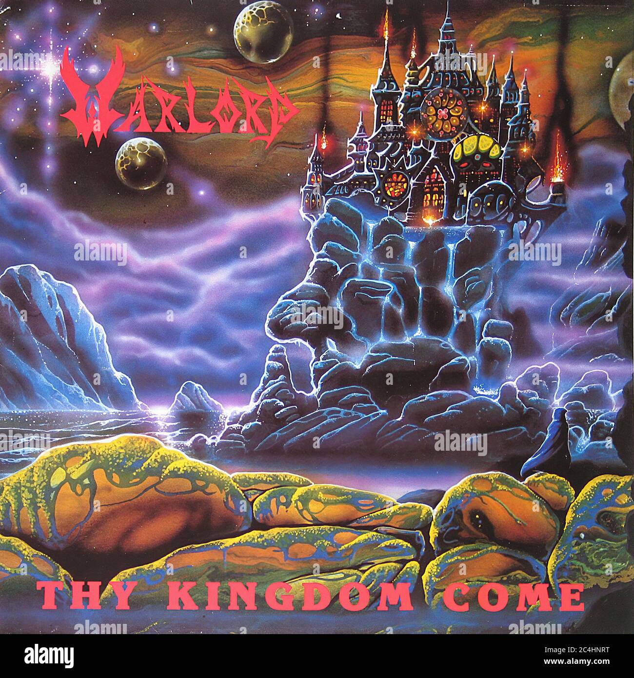 Warlord Thy Kingdom Come 12'' Vinyl Lp - Vintage Record Cover Stock Photo -  Alamy