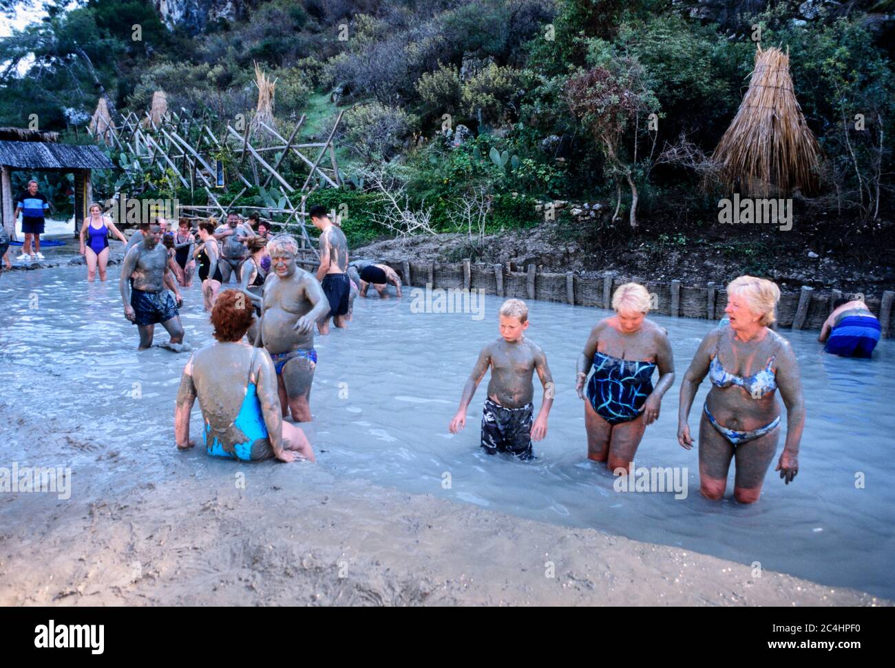 Dalyan mud bath hires stock photography and images Alamy
