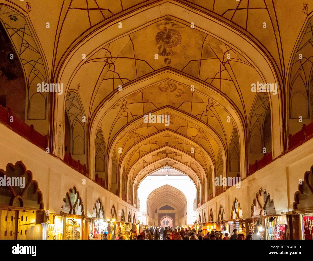 Meena Bazaar, Red Fort, Delhi Stock Photo Alamy